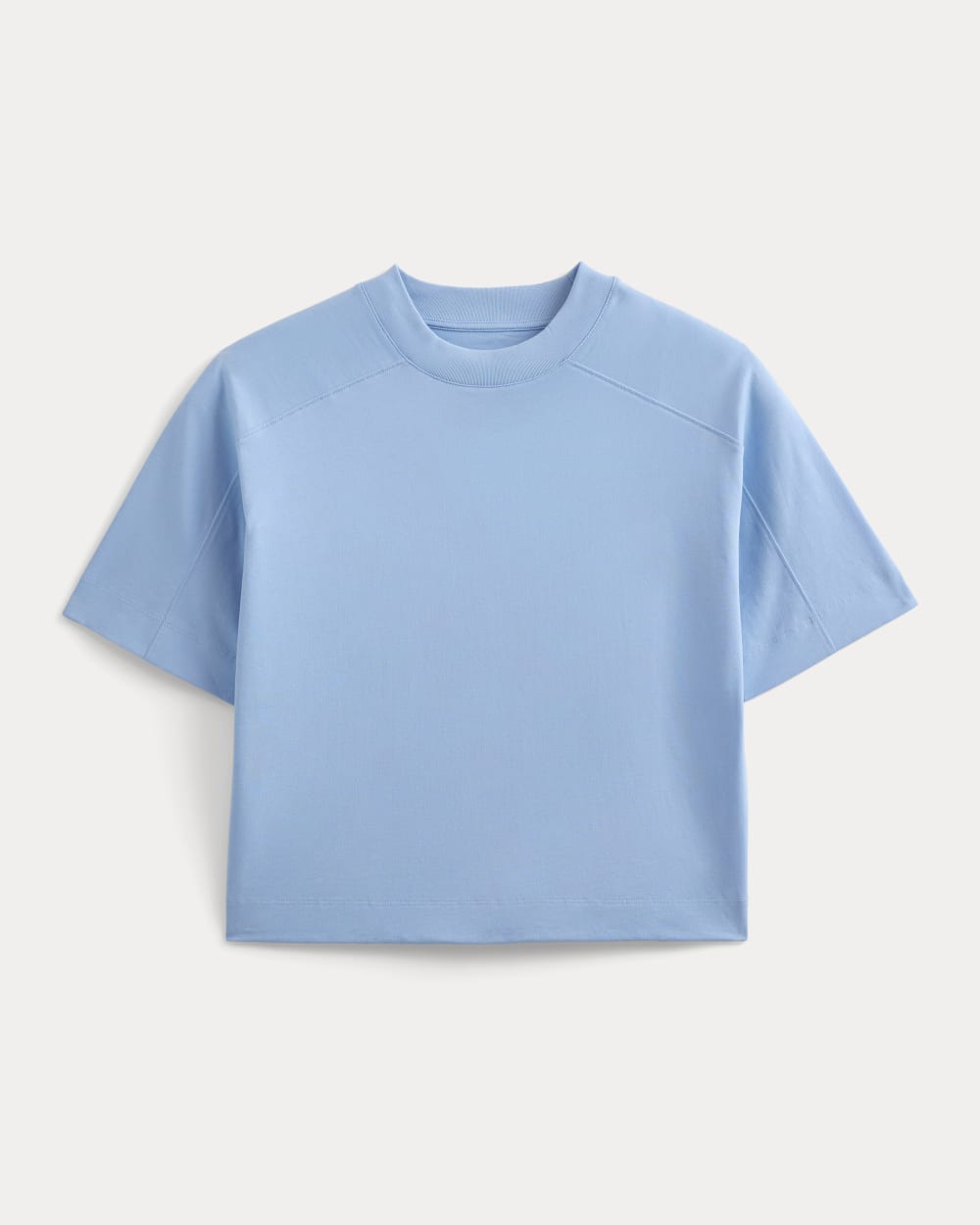 Oversized Seamed Tee | Open Air Blue - Image 2