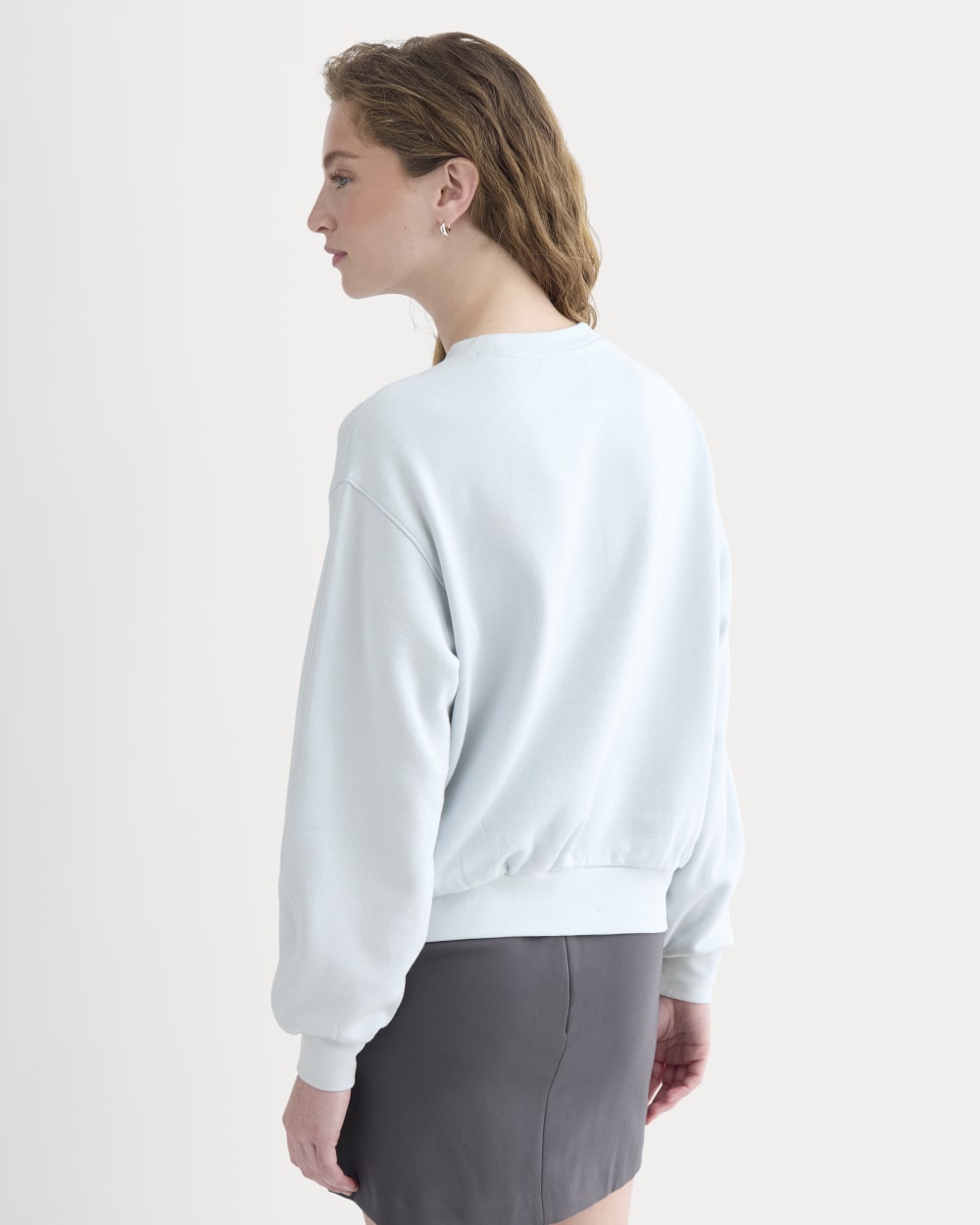 Lightweight Terry Blouson Crew | Skywriting - Image 5