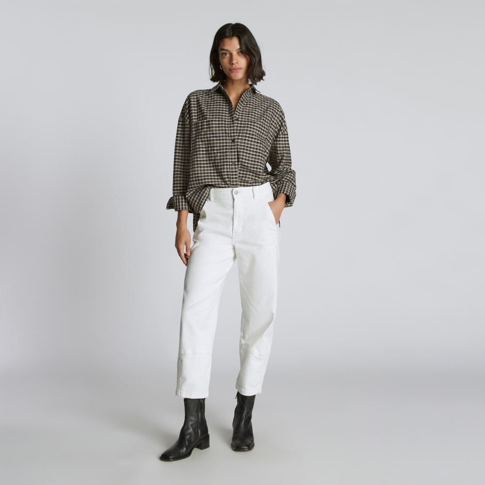 The Boxy Oxford | Falcon Mini Plaid - Image 2