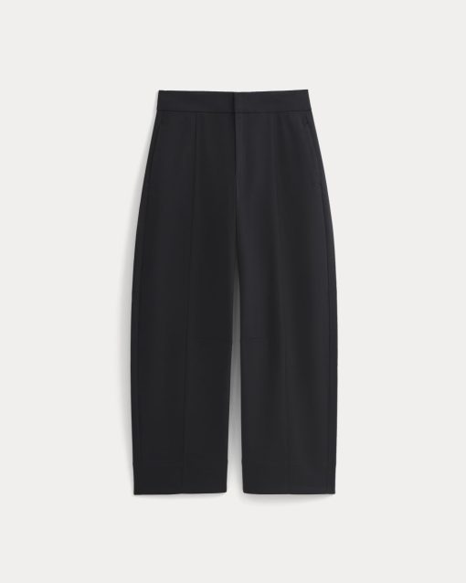 Alternative view of Seamed Balloon Pant | Black