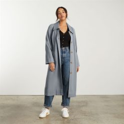 Alternative view of The Gathered Drape Trench | Smoke