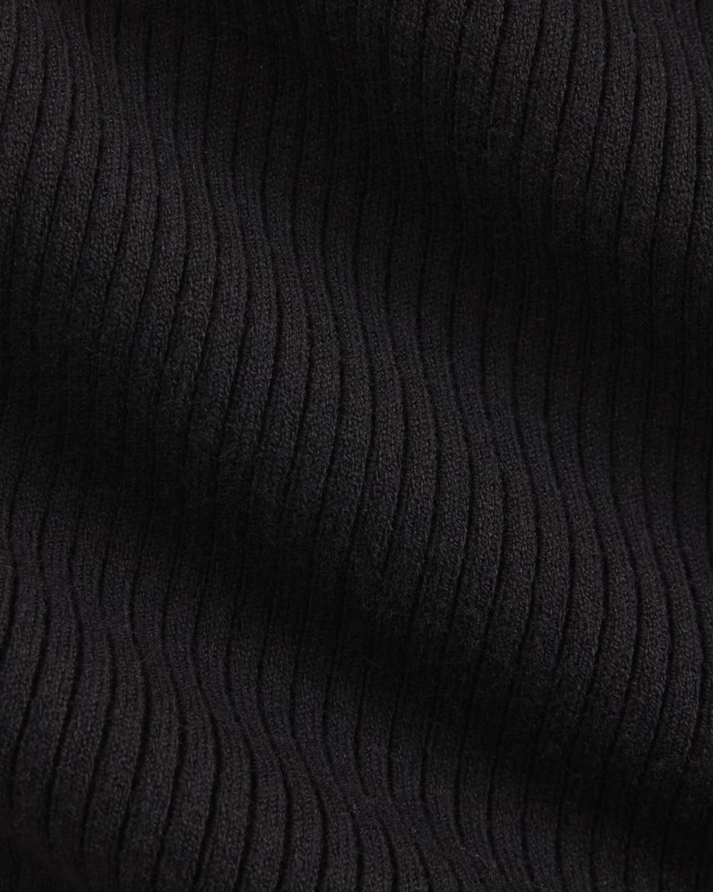 Boat-Neck Ribbed Knit | Black - Image 6