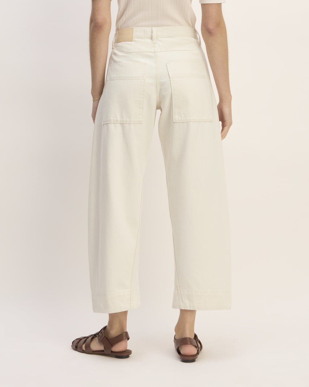 The Summer Barrel Jean | Ecru - Image 6