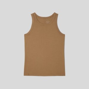 Alternative view of The Tank in Essential Cotton | Toasted Coconut