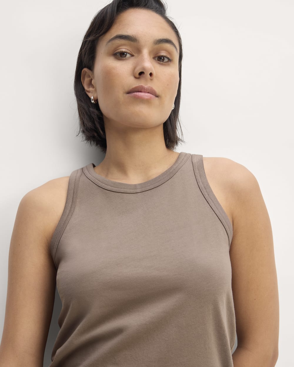The Tank in Essential Cotton | Clay - Image 7