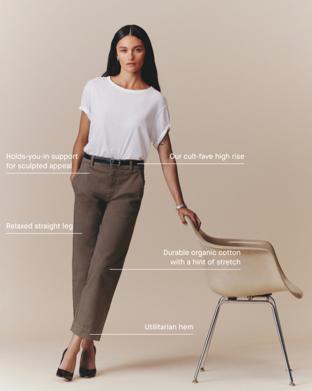 The Utility Straight-Leg Pant | Kalamata | 26.5 Inseam - Image 4