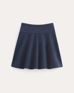 Alternative view of The Circle Mini Skirt | Navy