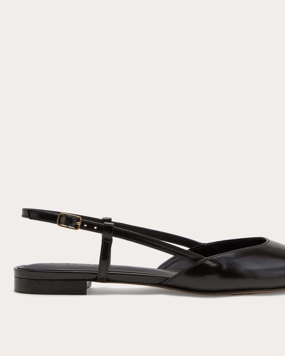 The Studio Slingback Flat | Black - Image 5