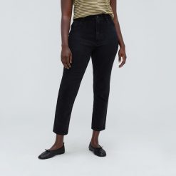 Alternative view of The Cheeky Hourglass Jean | Coal | 28.5 Inseam