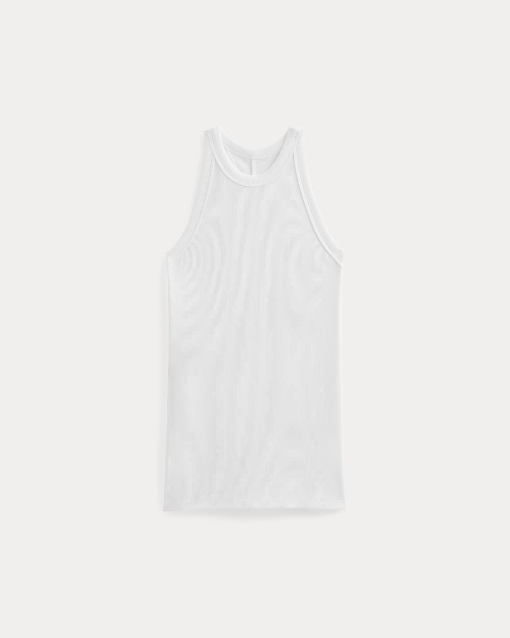 Luxe Rib Racerback Tank | White - Image 2