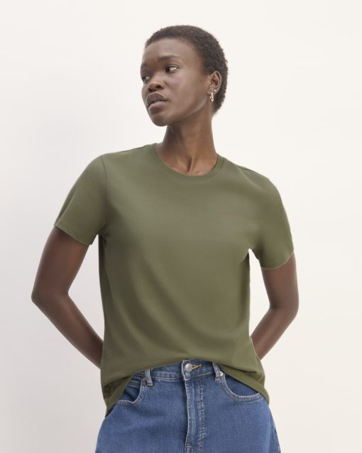 The Slim Crew in Essential Cotton | Kalamata