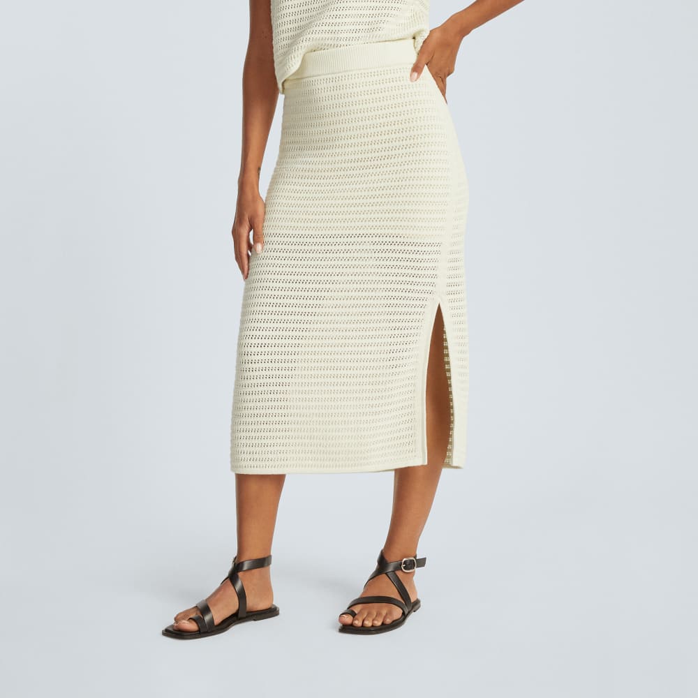 The Crochet Knit Skirt | Canvas - Image 2