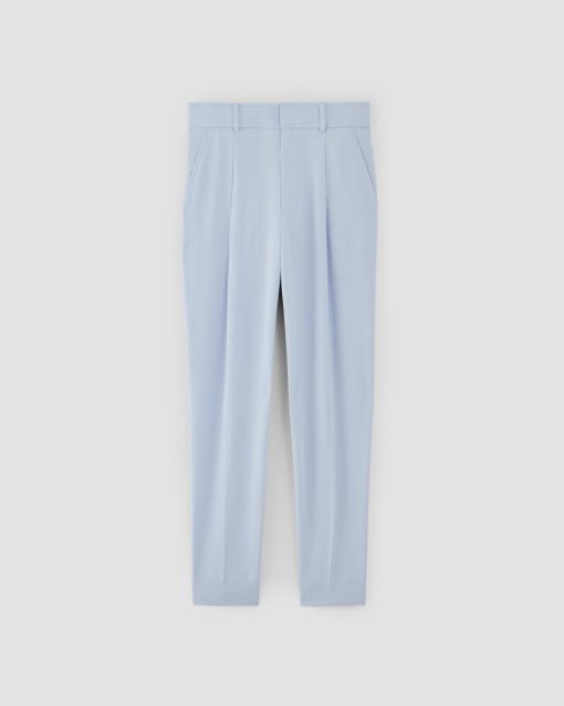 Alternative view of The Japanese GoWeave Way-High® Tapered Pant | Chambray Blue