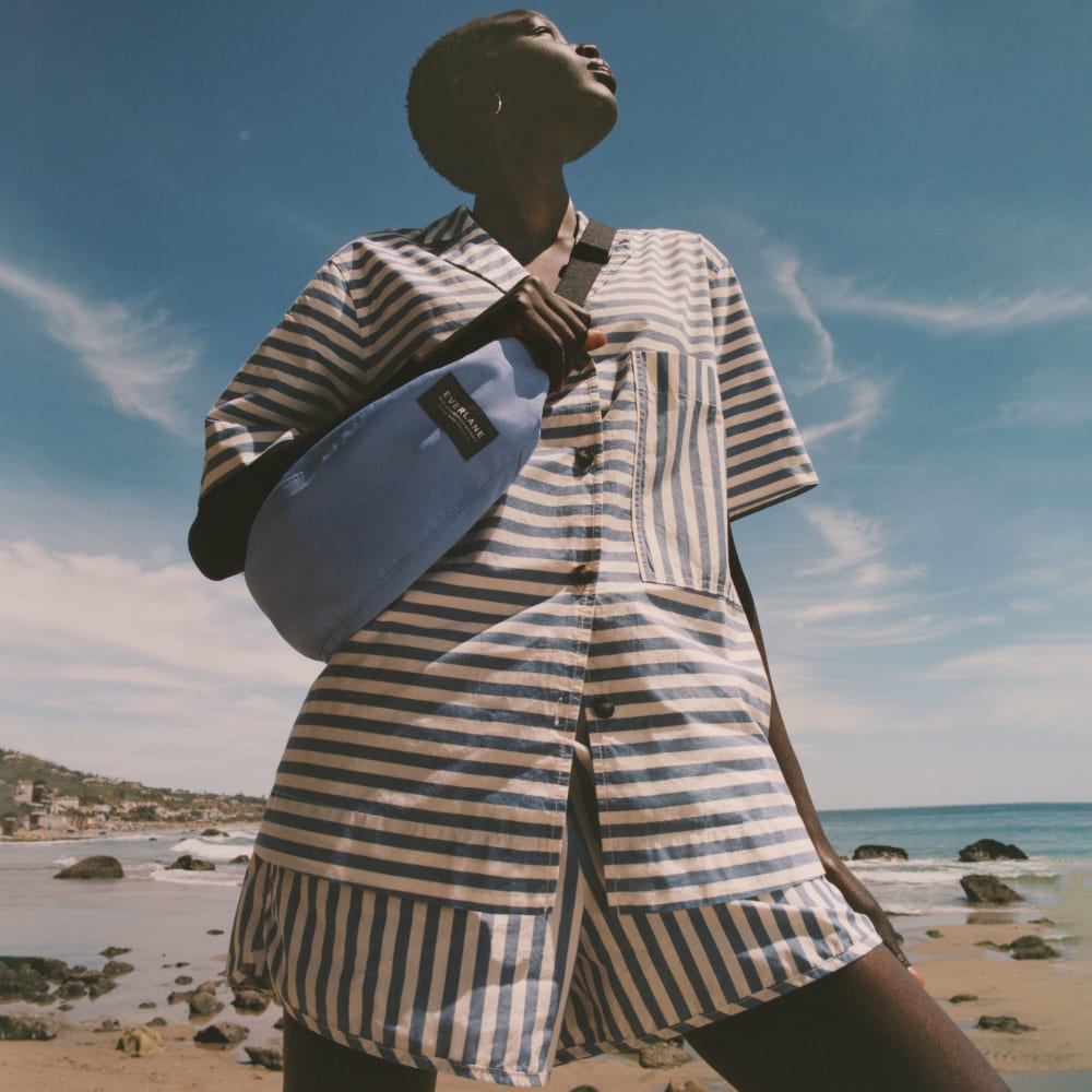The Poplin Shirt | Mazarine Blue / Bone - Image 7
