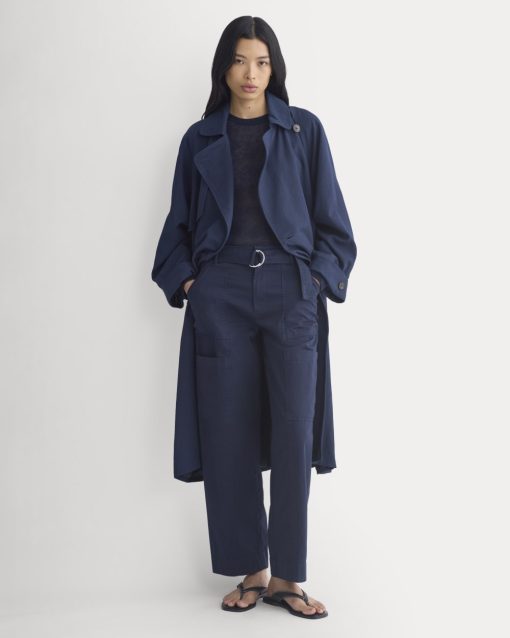 Utility Straight-Leg Cargo Pant | Navy