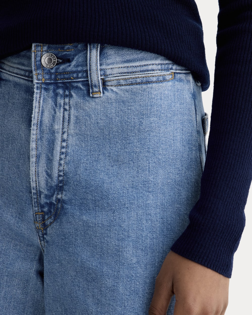 The Mariner Cropped Jean | Shallow Beach - Image 4