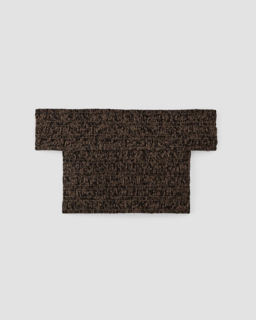 The Gauze Smock Top | Black / Cocoa Small Floral - Image 2