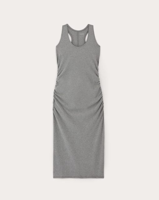 Alternative view of The Form Racerback Dress | Mid Heather Grey