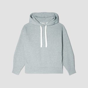 Alternative view of The ReTrack Hoodie | Heather Grey
