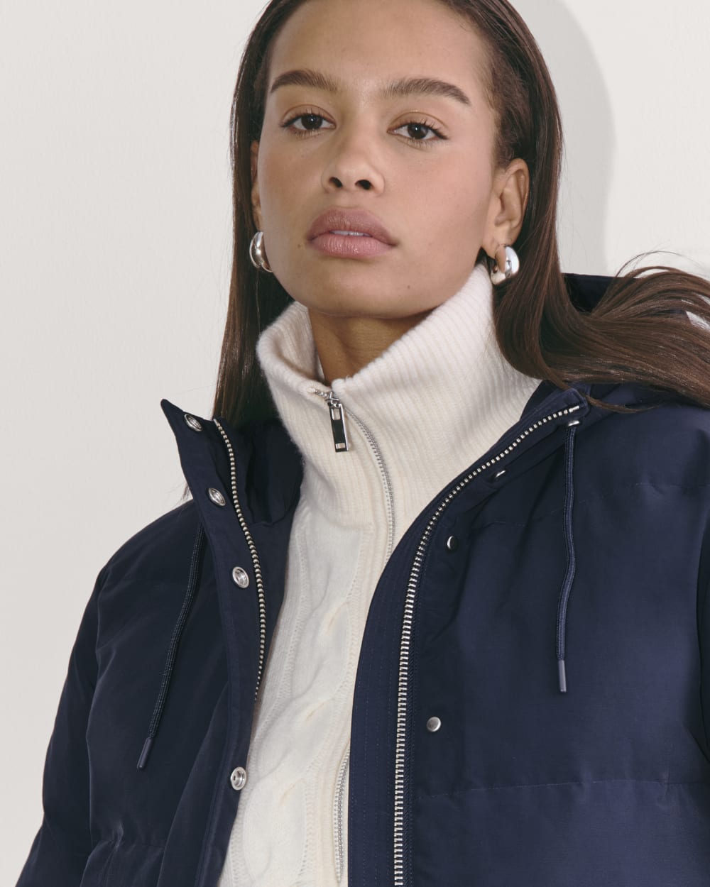 The Long Puffer | Navy - Image 3