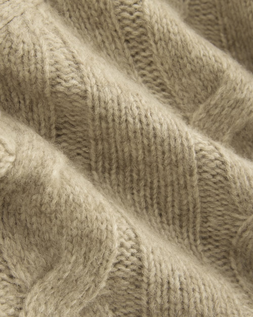 Cloud Cable Cardigan | Heathered Oatmeal - Image 6