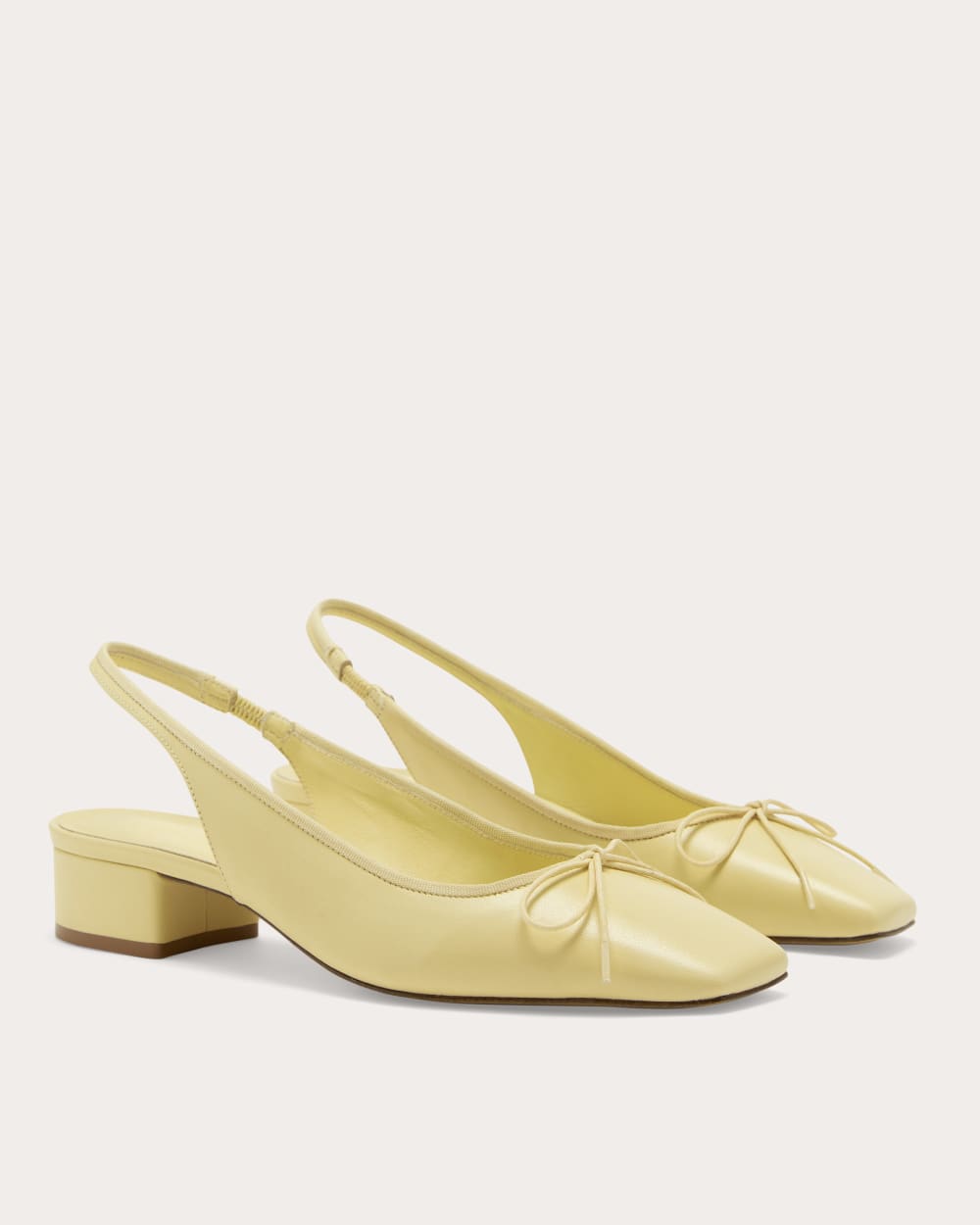 The Ballet Slingback Heel | Straw - Image 3