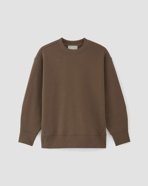 Alternative view of The ReTrack Oversized Crew | Cocoa