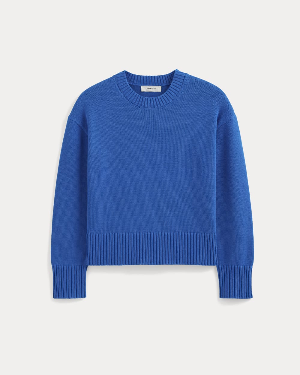The Boxy Sweater in Everyday Cotton | Imperial Blue