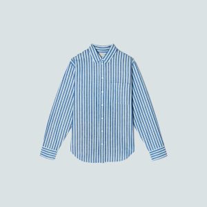 Alternative view of The Must-Have Oxford Shirt | Lapis Blue / Bright Jade / Optic White