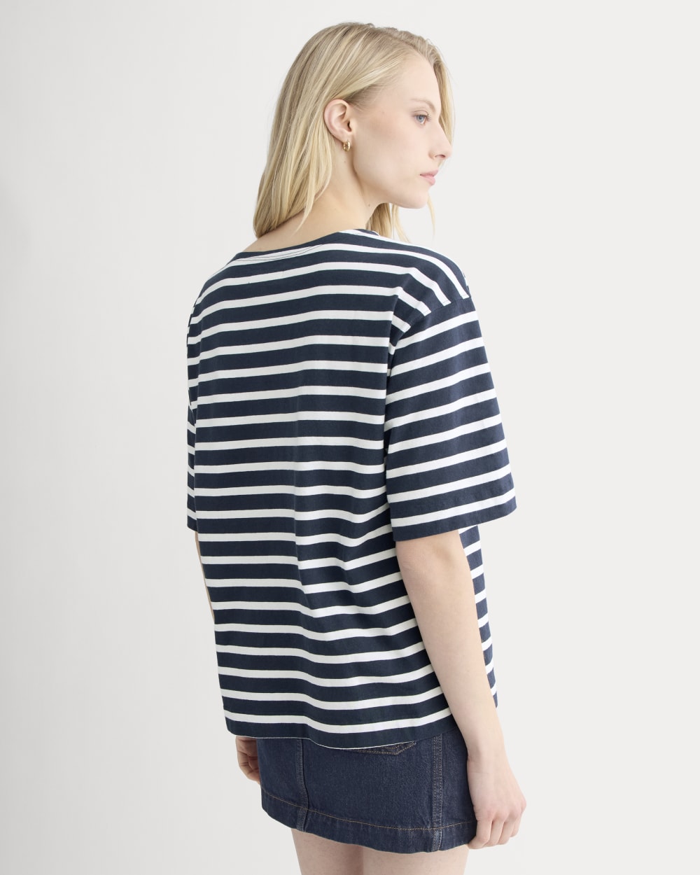 Mariner Tee | Navy / Bone - Image 5