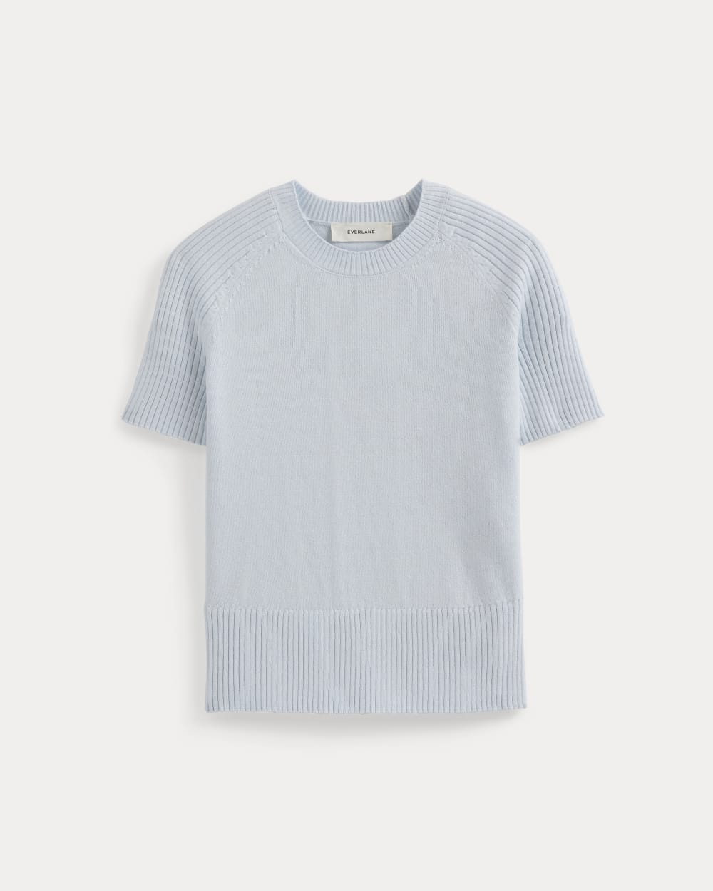 Short-Sleeve Crew in Everyday Cotton | Skywriting - Image 2