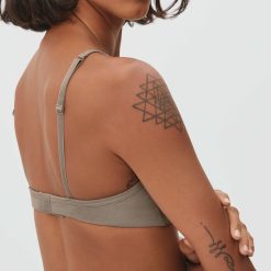 Alternative view of The Cotton Bralette | Burnt Sugar