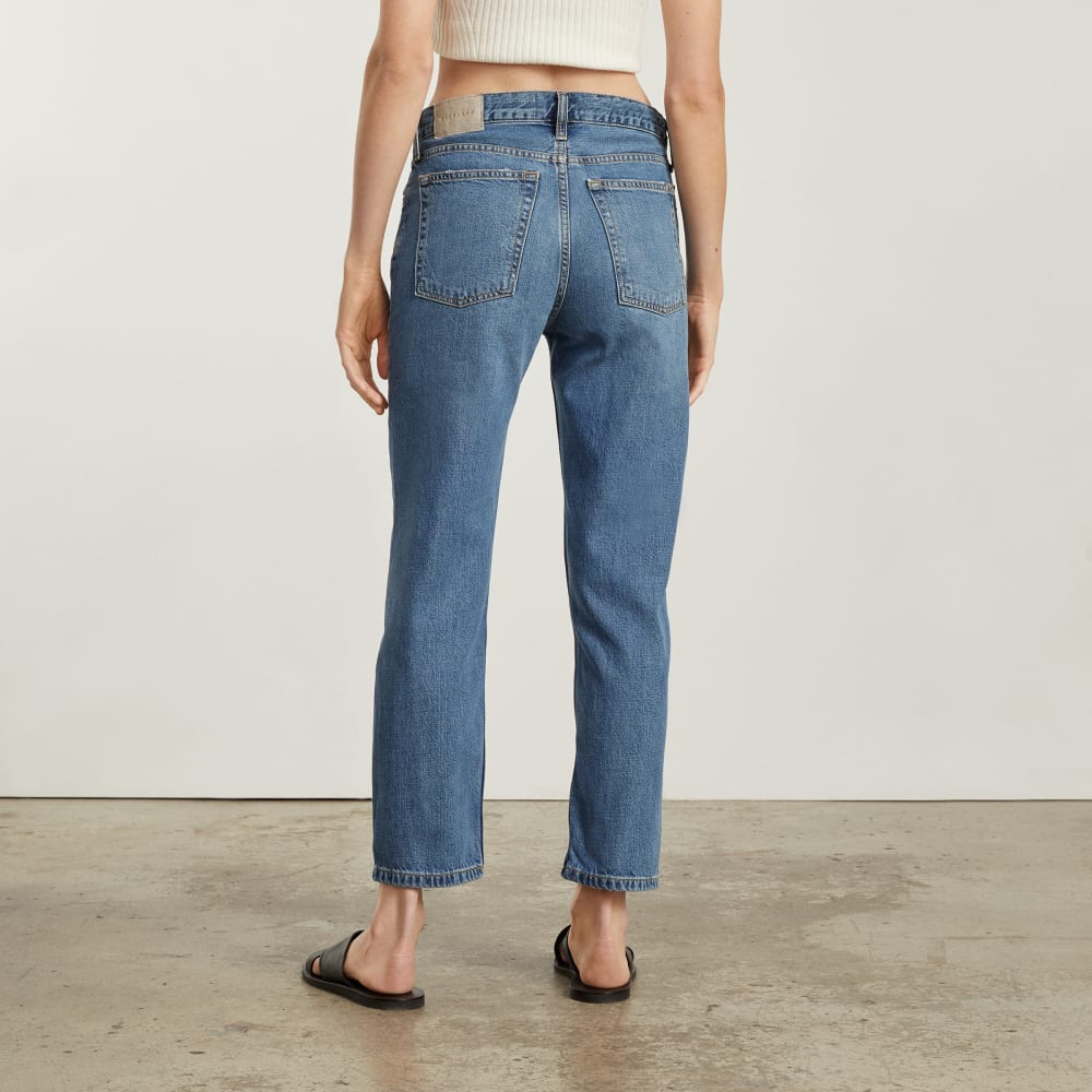 The Super-Soft Relaxed Jean | Mid Blue - Image 6