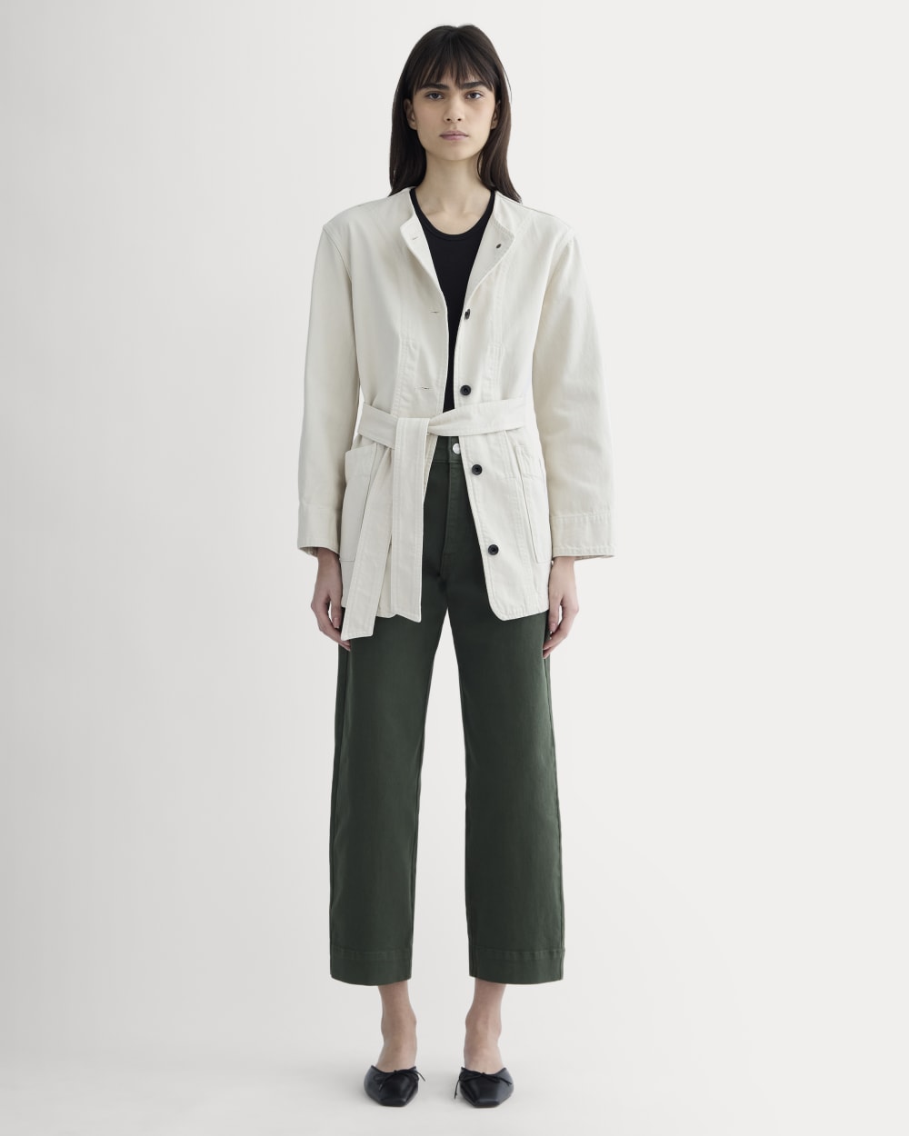 The Utility Straight-Leg Pant | Dark Forest | 28.5 Inseam