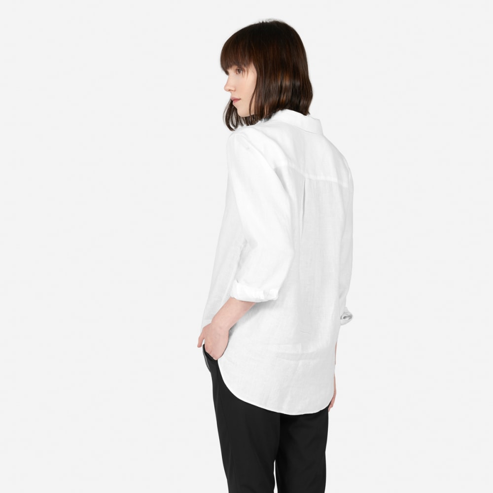 The Must-Have Shirt in Linen | White - Image 2