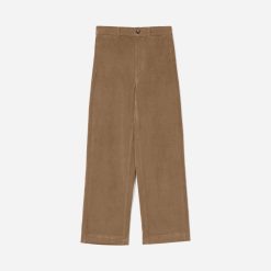 Alternative view of The Corduroy Wide-Leg Pant | Toasted Coconut