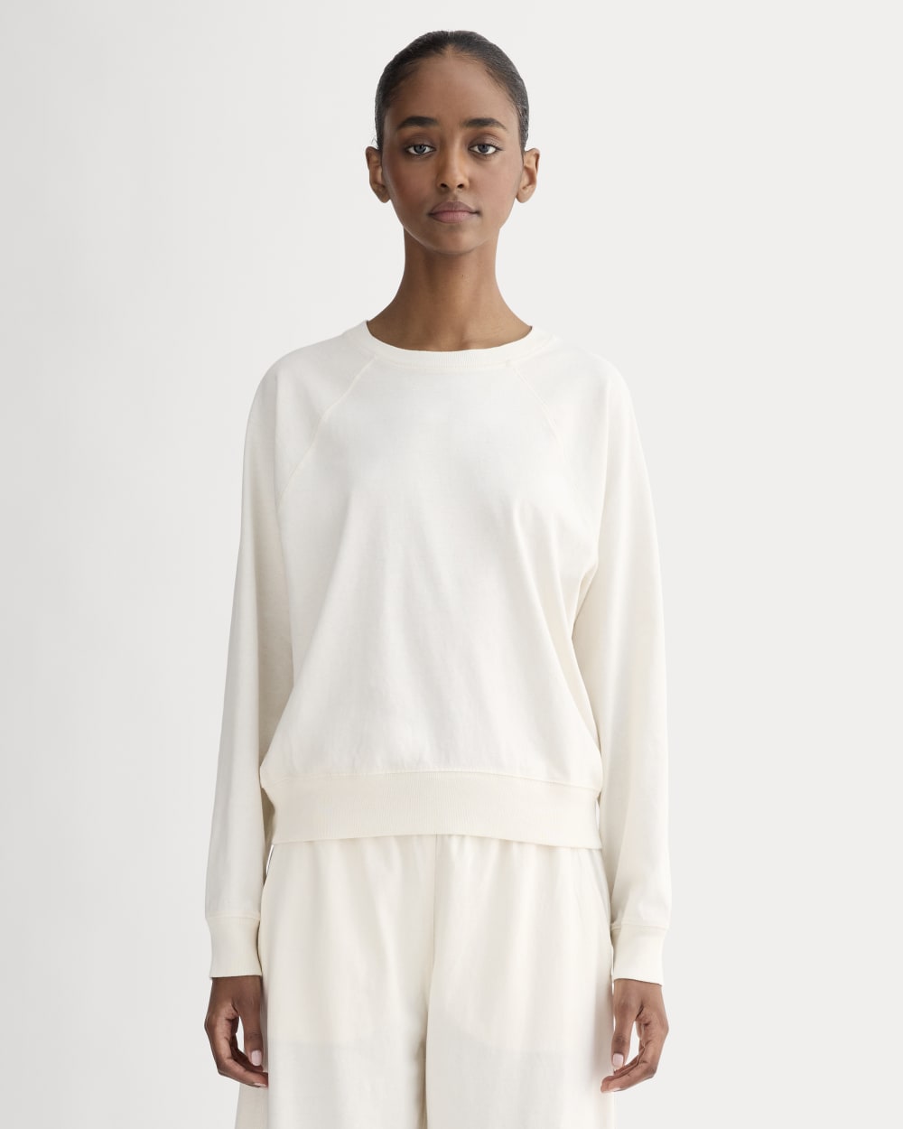 The Off-Duty Long-Sleeve Tee | Bone