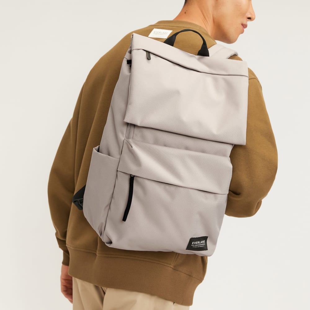 The ReNew Transit Backpack | Warm Quartz (with label) - Image 4