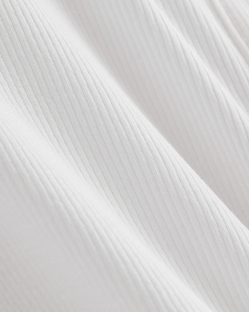 The Luxe Rib Henley | White - Image 6