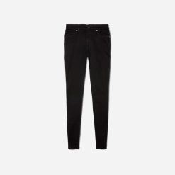 Alternative view of The Mid-Rise Skinny Stretch Jean | Black
