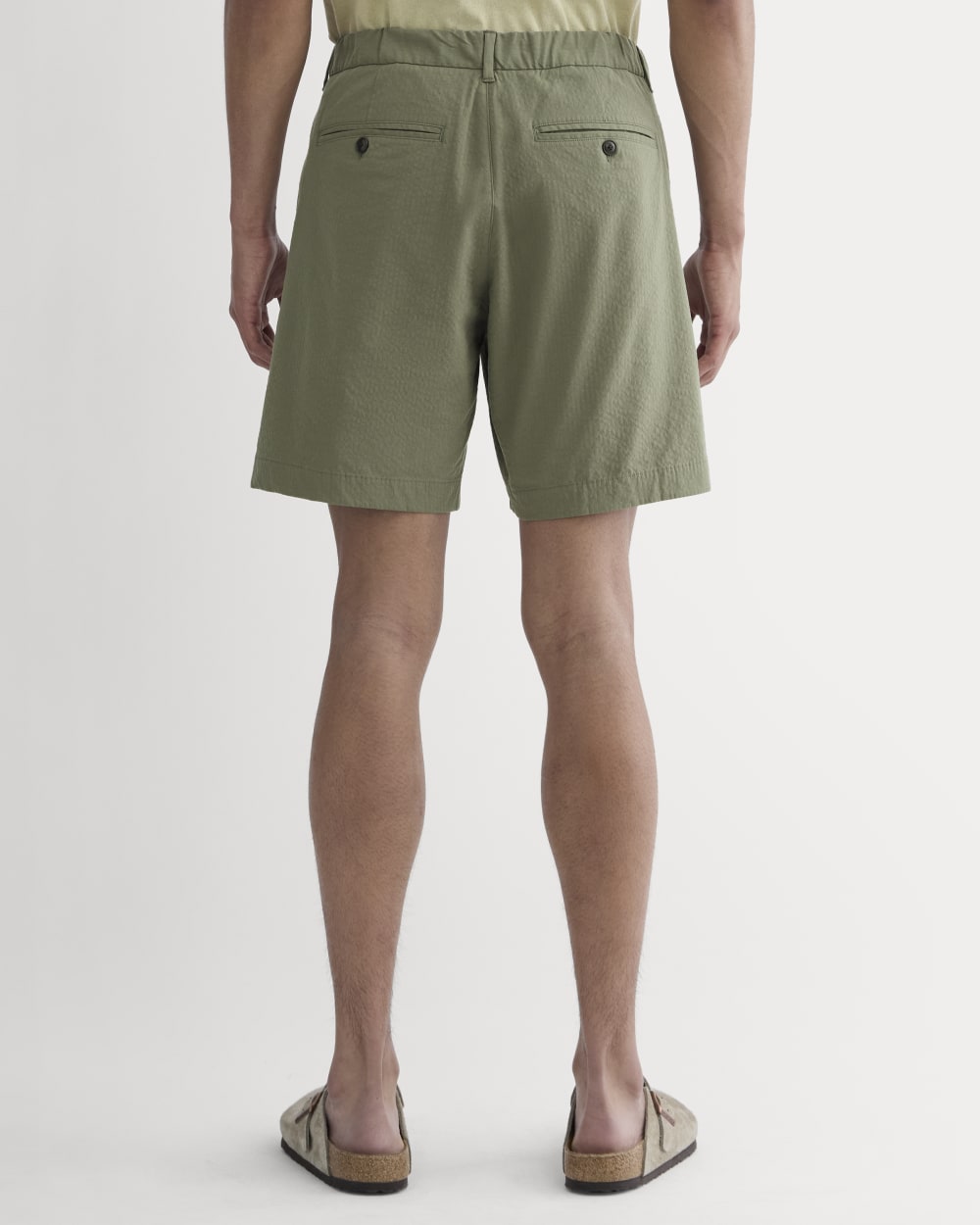 The Seersucker Short | Lichen Green - Image 5