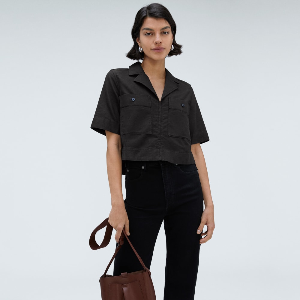 The Oxford Popover | Black - Image 5