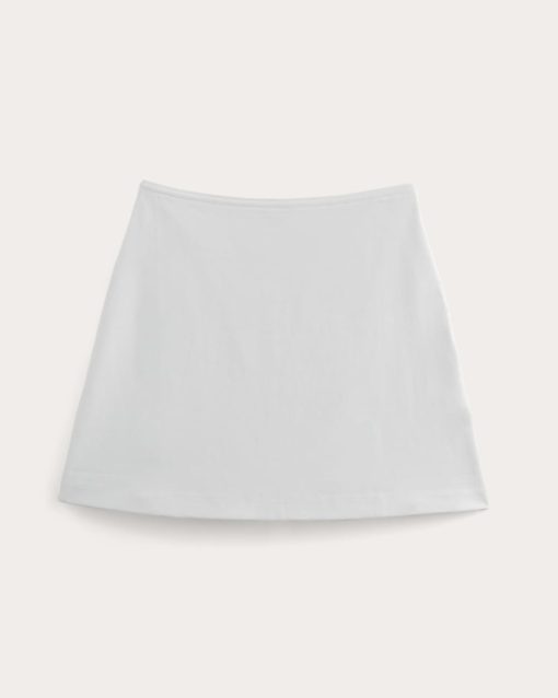 Alternative view of The Dream Mini Skirt | White