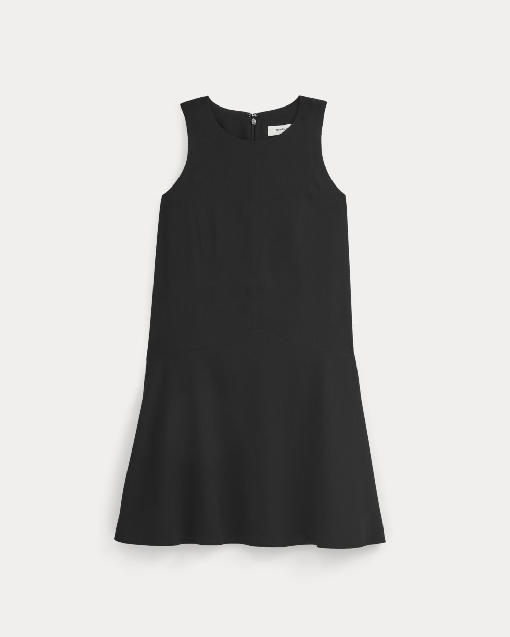 Drop Waist Mini Dress | Black - Image 2