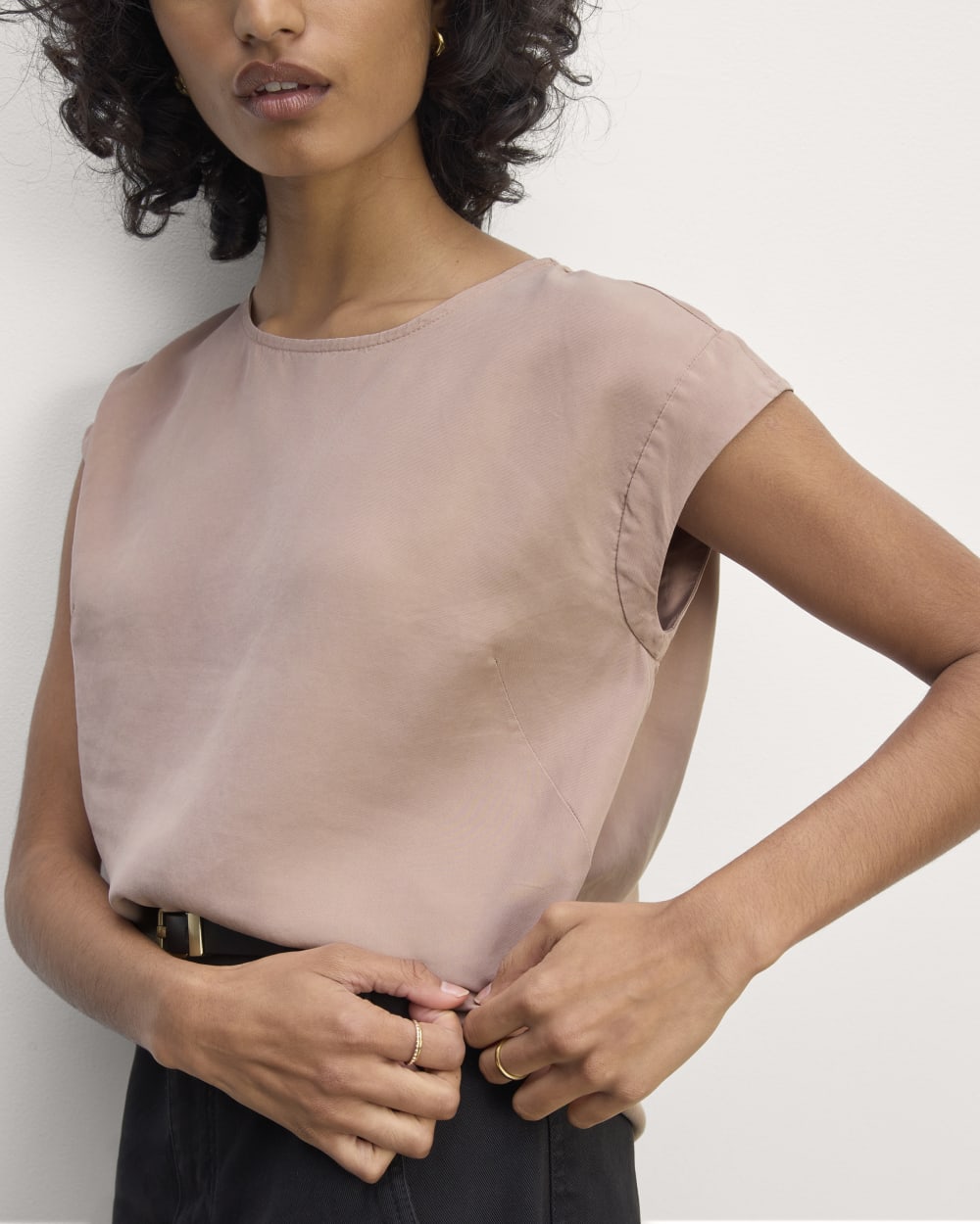 The Muscle Top in Butterlite | Dusty Rose - Image 4