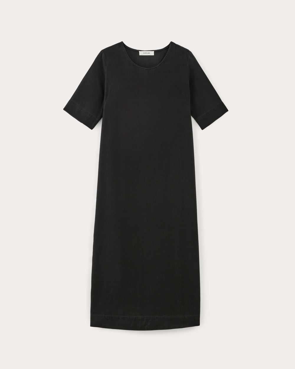 The Relaxed T-Shirt Dress in Buttersoft | Black - Image 2