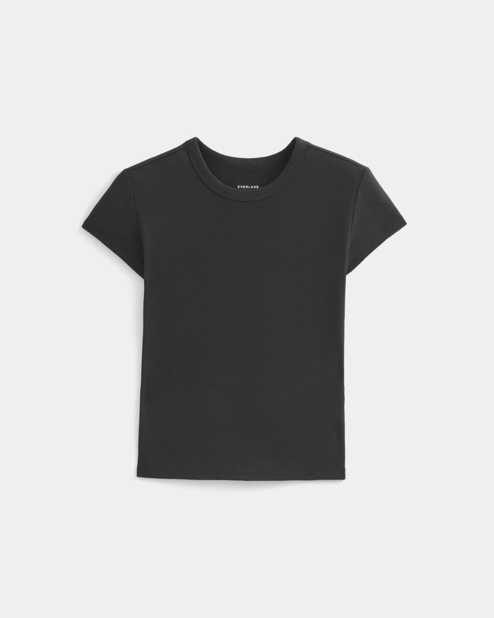 RetroSoft Cotton Crew | Black - Image 2