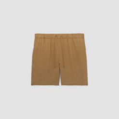 Alternative view of The Linen Easy Short | Toasted Coconut