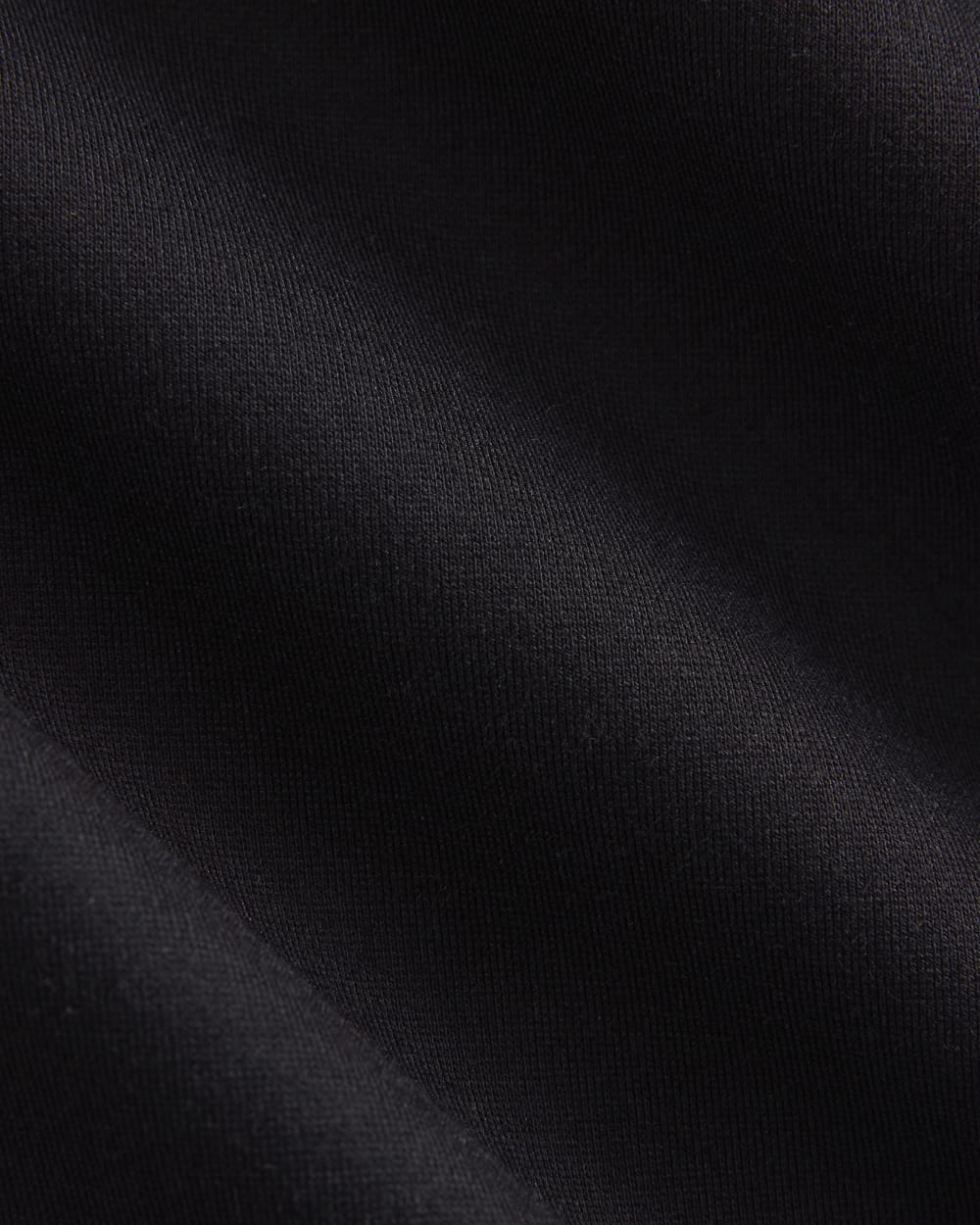 Ponte Oversized Tee | Black - Image 5