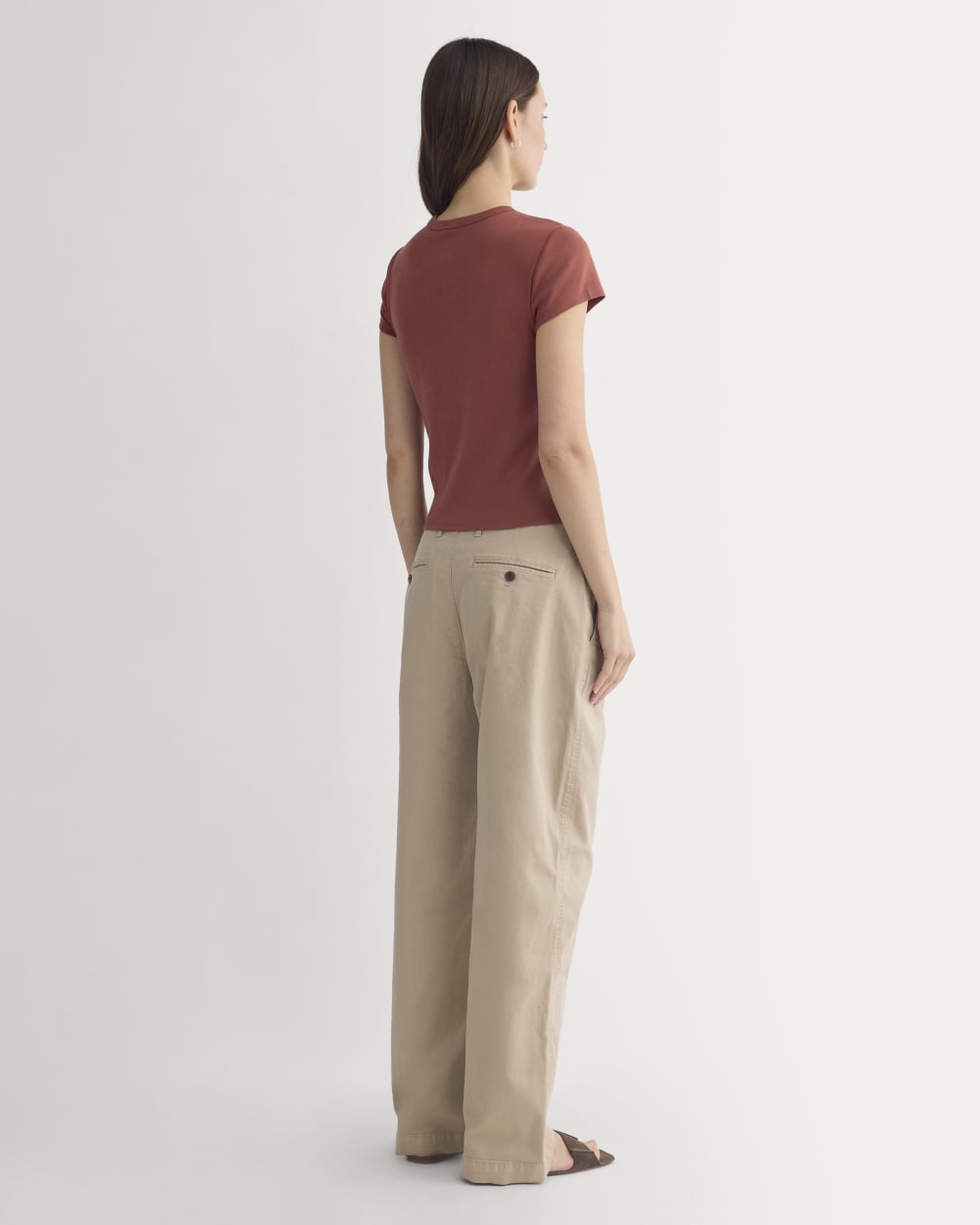 RetroSoft Cotton Crew | Henna Red - Image 5